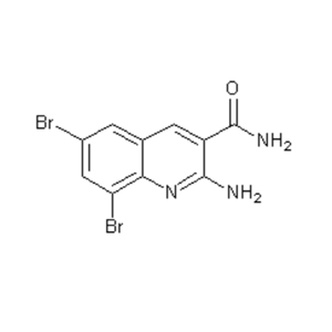 2-氨基-6,8-二溴-3-喹啉甲酰胺