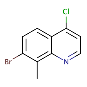 7-溴-4-氯-8甲基喹啉,7-Bromo-4-chloro-8-methylquinoline