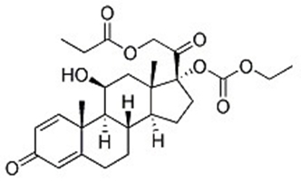 潑尼卡酯,Prednicarbate