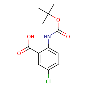 5-氯-2-((叔丁氧基羰基)氨基)苯甲酸