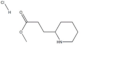 2-哌啶丙酸甲酯盐酸盐,methyl 3-(2-piperidinyl)propanoate hydrochloride