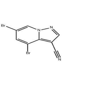 4,6-二溴-吡唑并[1,5-a]吡啶-3-甲腈
