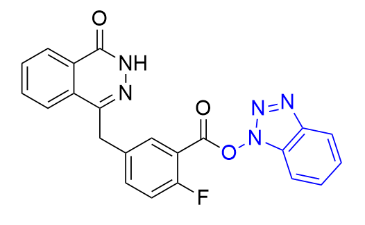 奧拉帕利雜質(zhì)11,1H-benzo[d][1,2,3]triazol-1-yl 2-fluoro-5-((4-oxo-3,4-dihydrophthalazin-1-yl)methyl)benzoate