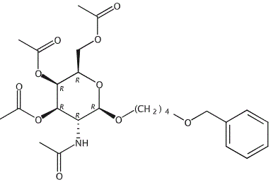 GalNac 糖苷C,β-D-Galactopyranoside, 4-(phenylmethoxy)butyl 2-(acetylamino)-2-deoxy-, 3,4,6-triacetate