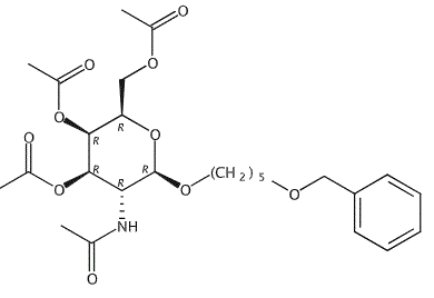 GalNac 糖苷B,β-D-Galactopyranoside, 5-(phenylmethoxy)pentyl 2-(acetylamino)-2-deoxy-, 3,4,6-triacetate