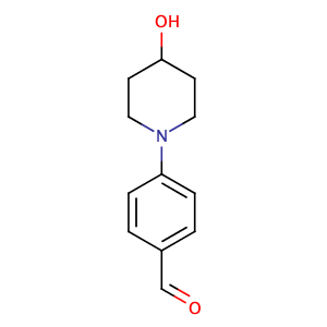 4-(4-羟基哌啶-1-基)苯甲醛,4-(4-HYDROXYPIPERIDIN-1-YL)BENZALDEHYDE