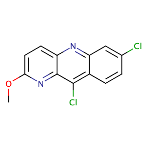 7,10-二氯-2-甲氧基苯并[B]-1,5-萘啶,7,10-dichloro-2-methoxybenzo[b]-1,5-naphthyridine