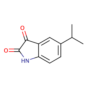 5-异丙基二氢吲哚-2,3-二酮,5-Isopropylindoline-2,3-dione