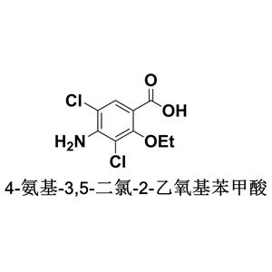 4-氨基-3,5-二氯-2-乙氧基苯甲酸