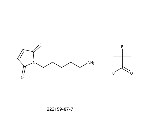 1-(5-氨基戊基)-1H-吡咯-2,5-二酮2,2,2-三氟乙酸盐,N-(5-Aminopentyl)maleimide trifluoroacetate salt