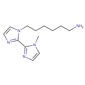 N-(6-aminohexyl)-N'-methyl-2,2'-biimidazole