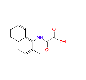 2-[(2-methyl-1-naphthalenyl)amino]-2-oxo- Acetic acid