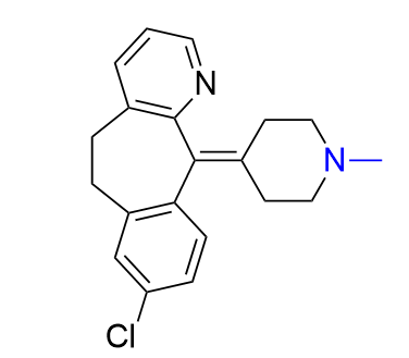 氯雷他定杂质07,8-chloro-11-(1-methylpiperidin-4-ylidene)-6,11-dihydro-5H-benzo[5,6]cyclohepta[1,2-b]pyridine