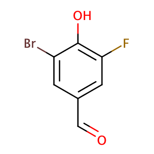 3-溴-5-氟-4-羟基苯甲醛,3-broMo-5-fluoro-4-hydroxybenzaldehyde