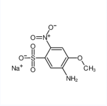 5-氨基-4-甲氧基-2-硝基苯磺酸钠,sodium 5-amino-4-methoxy-2-nitrobenzenesulphonate