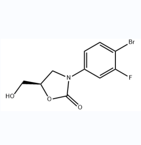 (5R)-3-(4-溴-3-氟苯基)-5-羥甲基惡唑烷-2-酮,(5R)-3-(4-Bromo-3-fluorophenyl)-5-hydroxymethyloxazolidin-2-one