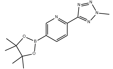 磷酸特地唑胺中間體4,2-(2-Methyl-2H-tetrazol-5-yl)-5-(4,4,5,5-tetraMethyl-1,3,2-dioxaborolan-2-yl)pyridine