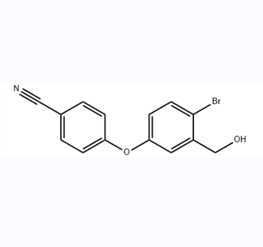 4-[4-溴-3-(羥基甲基)苯氧基]苯甲腈,4-[4-Bromo-3-(hydroxymethyl)phenoxy]benzonitrile