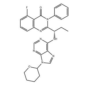5-氟-3-苯基-2-[(1S)-1-[[9-(四氢-2H-吡喃-2-基)-9H-嘌呤-6-基]氨基]丙基]-4(3H)-喹唑啉酮
