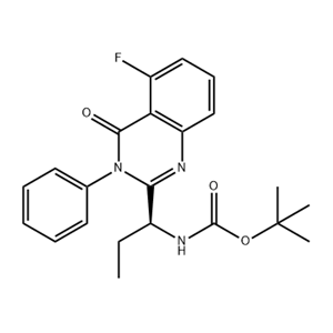 CAL101 IDELALISIB N-2中間體,(S)-tert-butyl(1-(5-fluoro-4-oxo-3-phenyl-3,4-dihydroquinazolin-2-yl)propyl) carbaMate