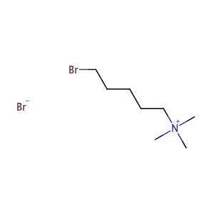 (5-溴戊基)-三甲基铵 溴化物,5-Bromo-N,N,N-trimethylpentan-1-aminium bromide
