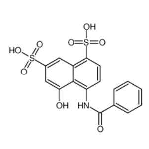 4-(苯甲酰基氨基)-5-羟基萘-1,7-二磺酸