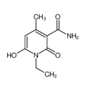1-乙基-1,2-二氢-6-羟基-4-甲基-2-氧代-3-吡啶甲酰胺,1-Ethyl-1,2-dihydro-6-hydroxy-4-methyl-2-oxo-3-pyridinecarboxamide