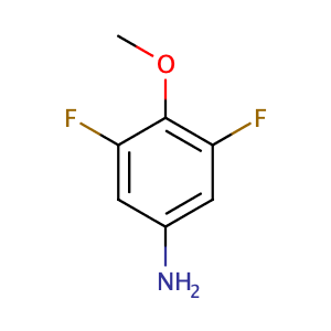 3,5-二氟-4-甲氧基苯胺,Benzenamine, 3,5-difluoro-4-methoxy- (9CI)