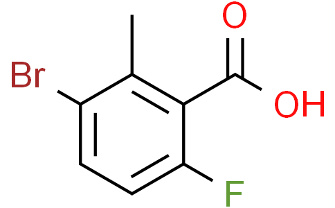 3-bromo-6-fluoro-2-methylbenzoic acid