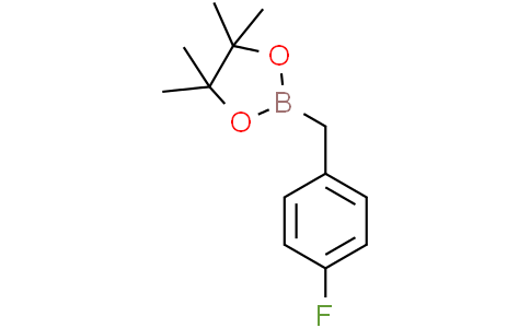 2-(4-fluorobenzyl)-4,4,5,5-tetramethyl-1,3,2-dioxaborolane