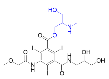 碘普羅胺雜質(zhì)07,3-hydroxy-2-(methylamino)propyl 3-((2,3-dihydroxypropyl)carbamoyl)- 2,4,6-triiodo-5-(2-methoxyacetamido)benzoate