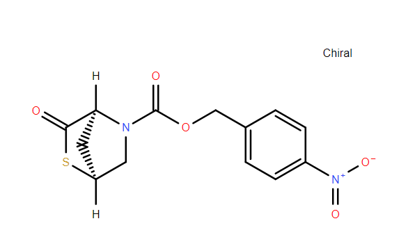 美罗培南内酯环,(1S,4S)-4-nitrobenzyl 6-oxo-5-thia-2-aza-bicyclo[2.2.1]heptane-2-carboxylate