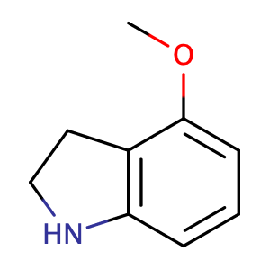 4-甲氧基-2,3-二氢-1H-吲哚,4-Methoxyindoline