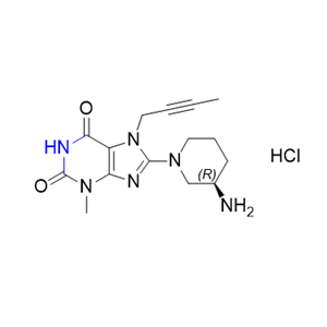 利格列汀杂质11,(R)-8-(3-aminopiperidin-1-yl)-7-(but-2-yn-1-yl)-3-methyl-3,7-dihydro-1H-purine-2,6-dione