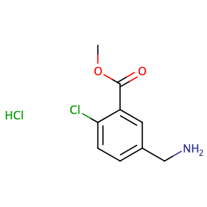 5-(氨基甲基)-2-氯苯甲酸甲酯盐酸盐,Methyl 5-(aminomethyl)-2-chlorobenzoate hydrochloride