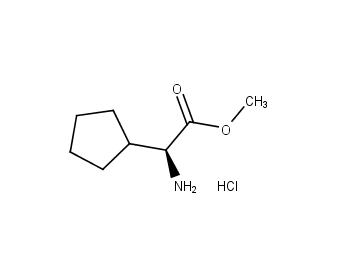 methyl (2S)-2-amino-2-cyclopentylacetate;hydrochloride