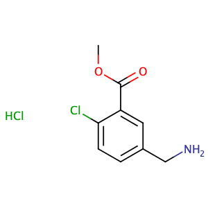5-(氨基甲基)-2-氯苯甲酸甲酯盐酸盐