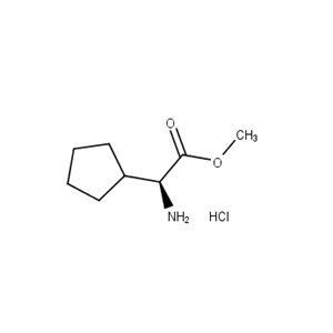methyl (2S)-2-amino-2-cyclopentylacetate;hydrochloride