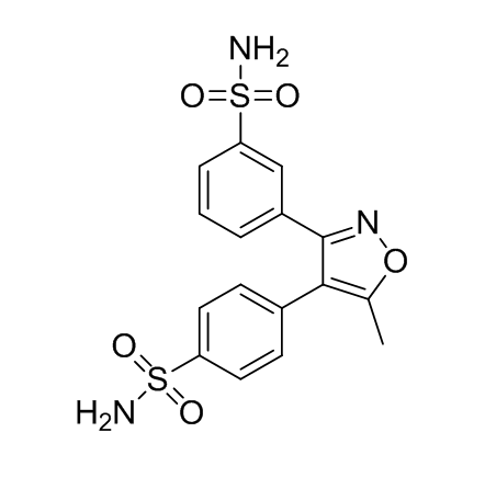 3-[4-[4-(氨基磺酰基)苯基]-5-甲基-3-异恶唑基]苯磺酰胺,3-(5-methyl-4-(4-sulfamoylphenyl)isoxazol-3-yl)benzenesulfonamide