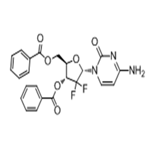 T9α异构体,(2R,3R,5S)-5-(4-amino-2-oxopyrimidin-1(2H)-yl)-2-((benzoyloxy)methyl)-4,4-difluorotetrahydrofuran-3-yl benzoate