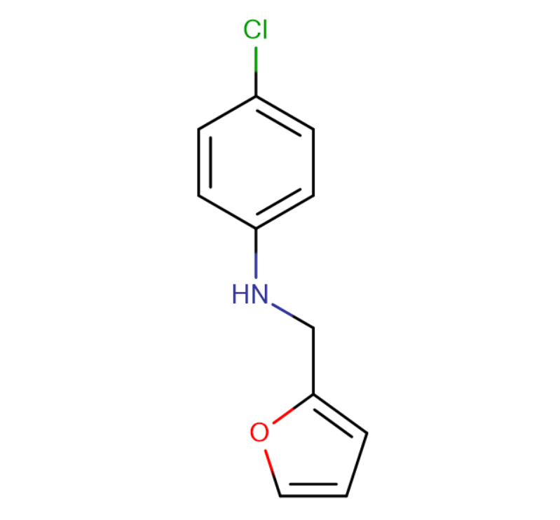 4-氯-N-(呋喃-2-基甲基)苯胺,4-Chloro-N-(furan-2-ylmethyl)aniline