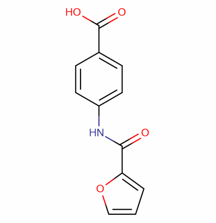 4-(呋喃-2-甲酰氨基)苯甲酸,4-(Furan-2-carboxamido)benzoic acid
