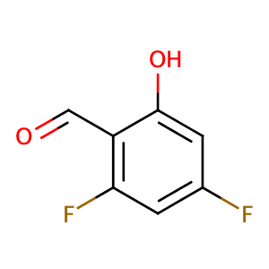 4,5-二氟水杨醛,Benzaldehyde, 2,4-difluoro-6-hydroxy- (9CI)