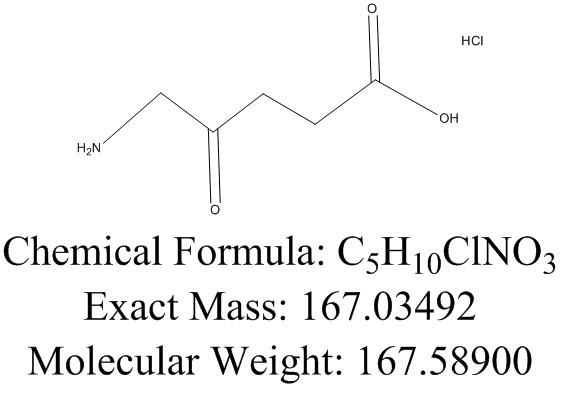 5-氨基酮戊酸盐酸盐(5-氨基乙酰丙酸,5-ALA盐酸盐）,5-Aminolevulinic Acid Hydrochloride