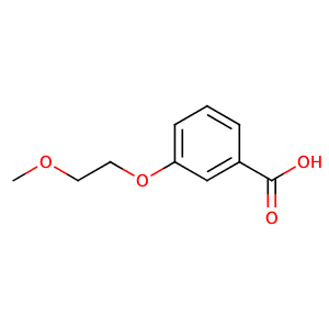 3-(2-甲氧基乙氧基)苯甲酸,3-(2-methoxyethoxy)benzoic acid