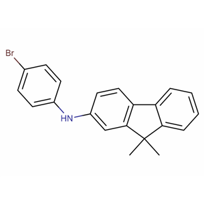 N-(4-溴苯基)-9,9-二甲基-9H-芴-2-胺,N-(4-Bromophenyl)-9,9-dimethyl-9H-fluoren-2-amine
