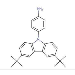 4-(3,6-二叔丁基-9H-咔唑-9-基)苯胺