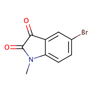 5-溴-1-甲基-1H-吲哚-2,3-二酮
