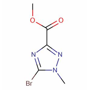 5-溴-1-甲基-1H-1,2,4-三唑-3-羧酸甲酯,Methyl 5-bromo-1-methyl-1H-1,2,4-triazole-3-carboxylate