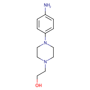 2-[4-(4-氨基苯基)哌嗪-1-基]乙醇,2-[4-(4-Aminophenyl)piperazin-1-yl]ethan-1-ol